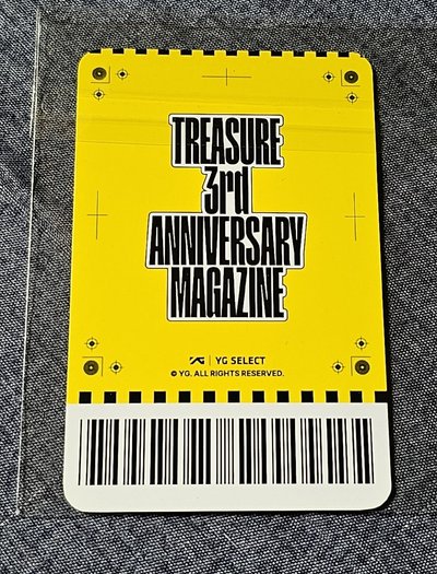 TREASURE 3rd ANNIVERSARY MAGAZINE DOYOUNG 🐰