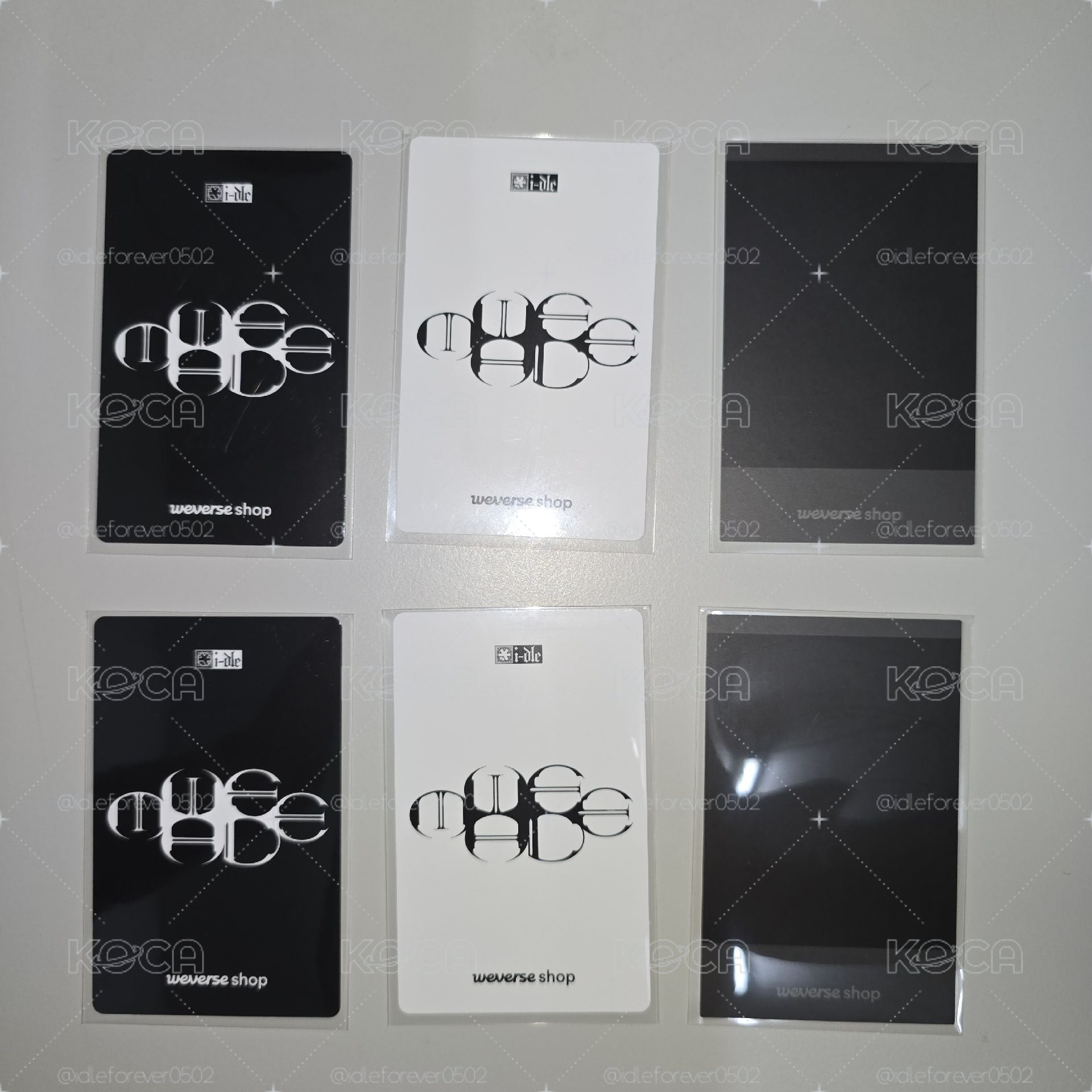 i-dle 迷九 We Made WVS1.0特典卡 小娟