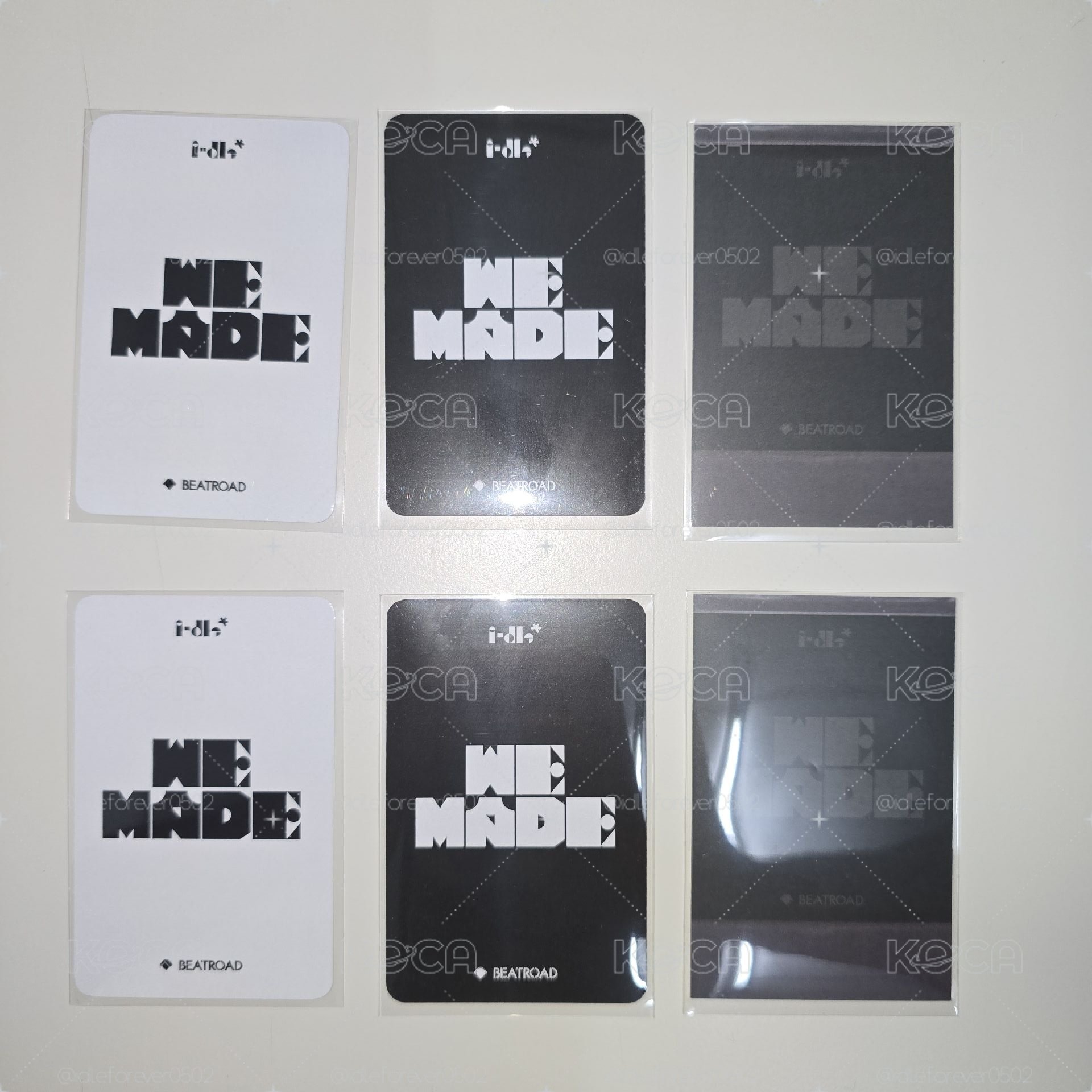 i-dle 迷九 We Made BR1.0特典卡 小娟