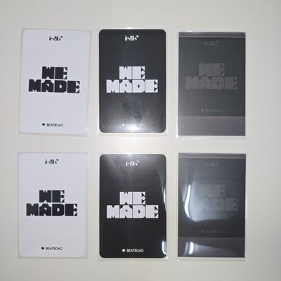 i-dle 迷九 We Made BR1.0特典卡 小娟