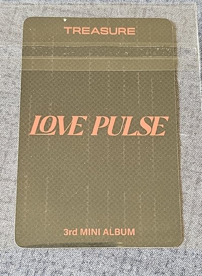 TREASURE LOVE PULSE DOYOUNG 🐰