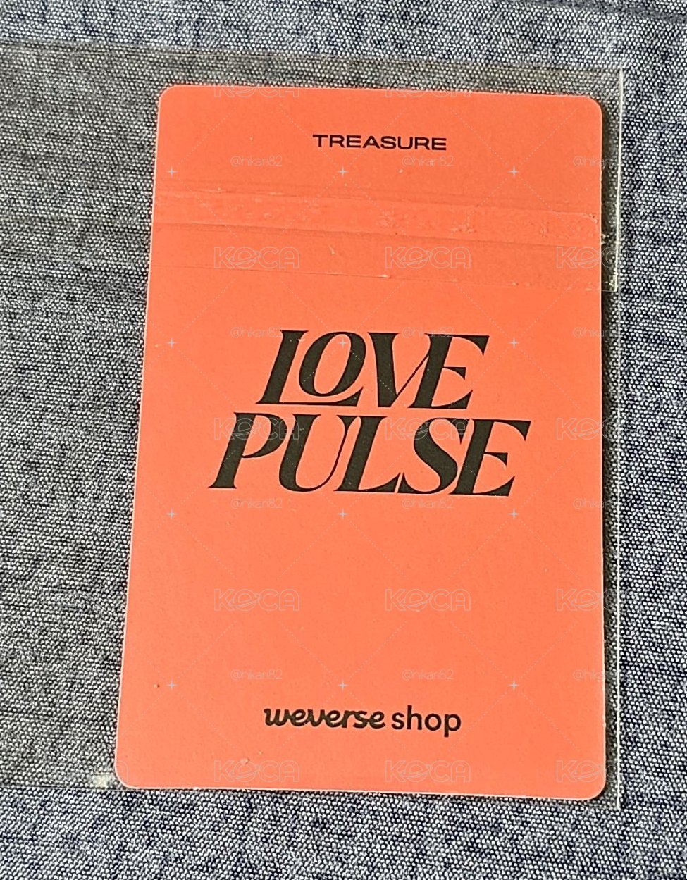 TREASURE LOVE PULSE DOYOUNG 🐰