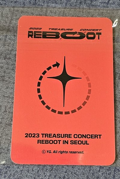 2023 TREASURE CONCERT [REBOOT] IN SEOUL DOYOUNG 🐰