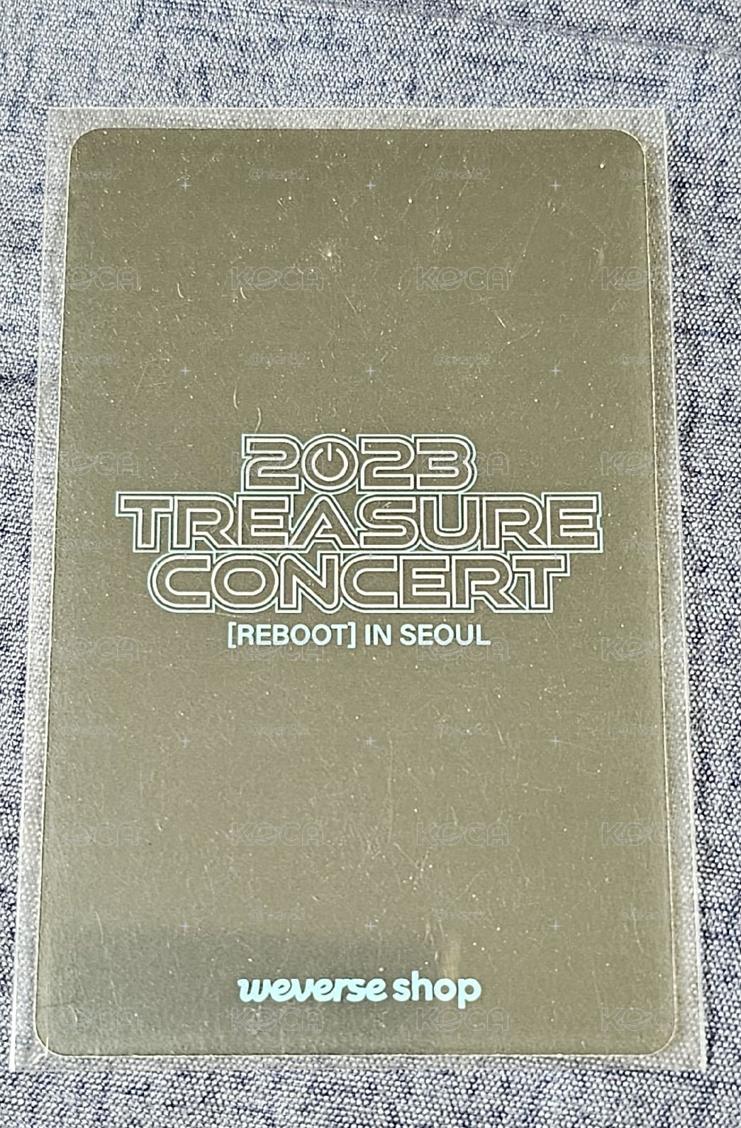 2023 TREASURE CONCERT [REBOOT] IN SEOUL DOYOUNG 🐰