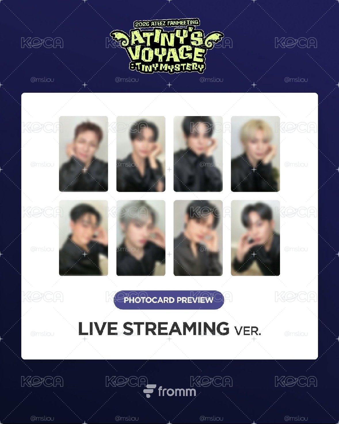 fanmeeting 線上直播卡