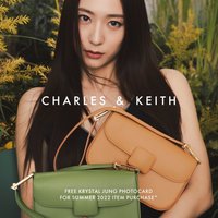 CHARLES & KEITH  代言卡