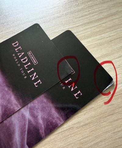 Blackpink 三巡 高雄滿額卡