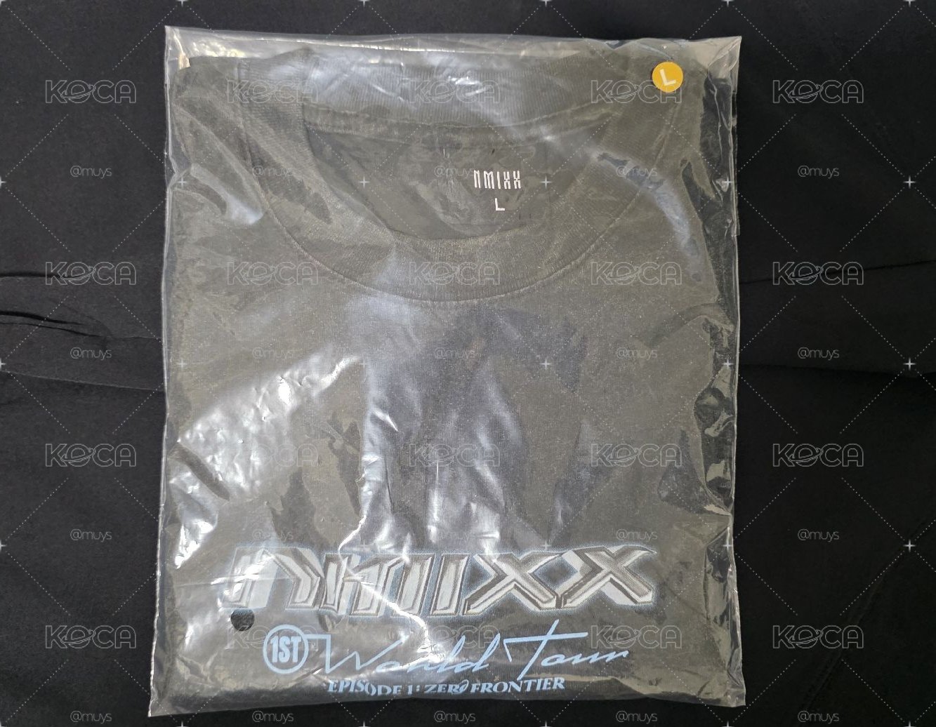 NMIXX 世巡場週 3號T-shirt 尺寸L 意者可議