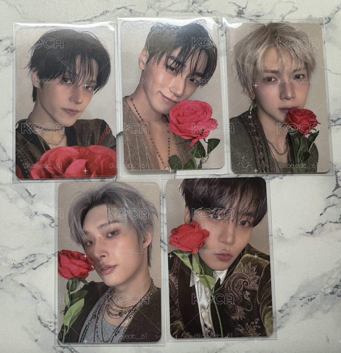 🪜ATEEZ GH5 AM DIGIPACK 特典卡 薔薇的戰爭 ver.