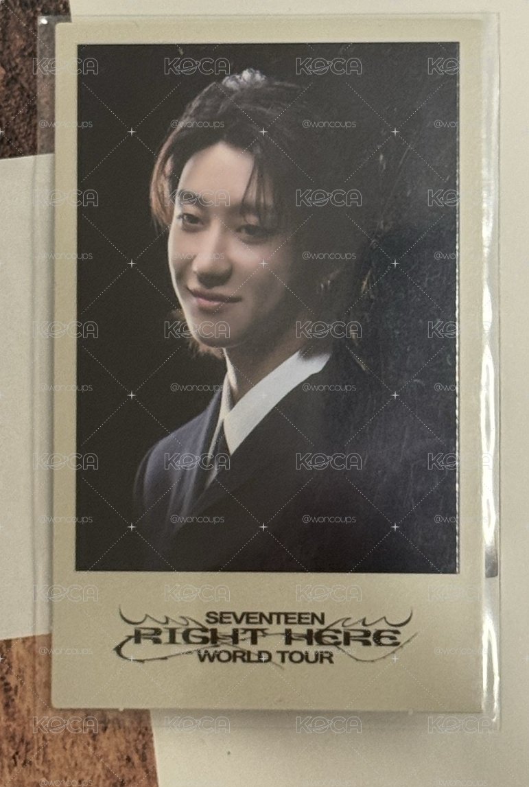 Seventeen 徐明浩 Right Here DVD卡