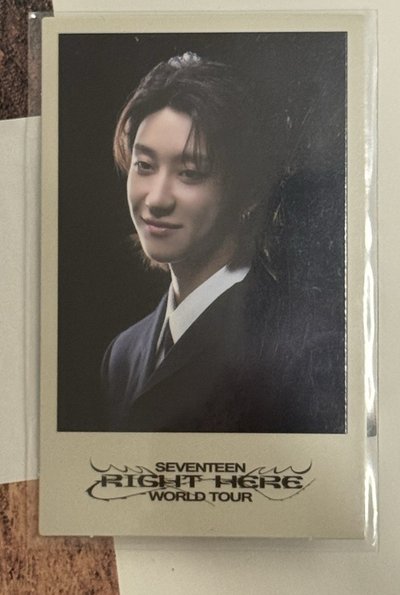Seventeen 徐明浩 Right Here DVD卡