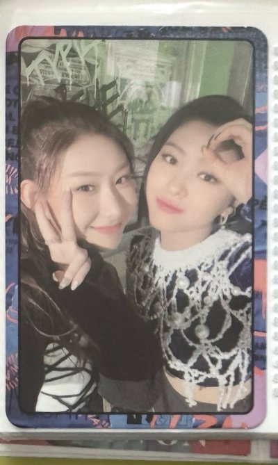 itzy 留真小卡