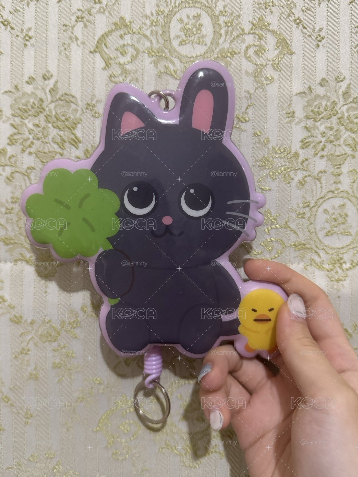 兔貓鴨行李吊牌