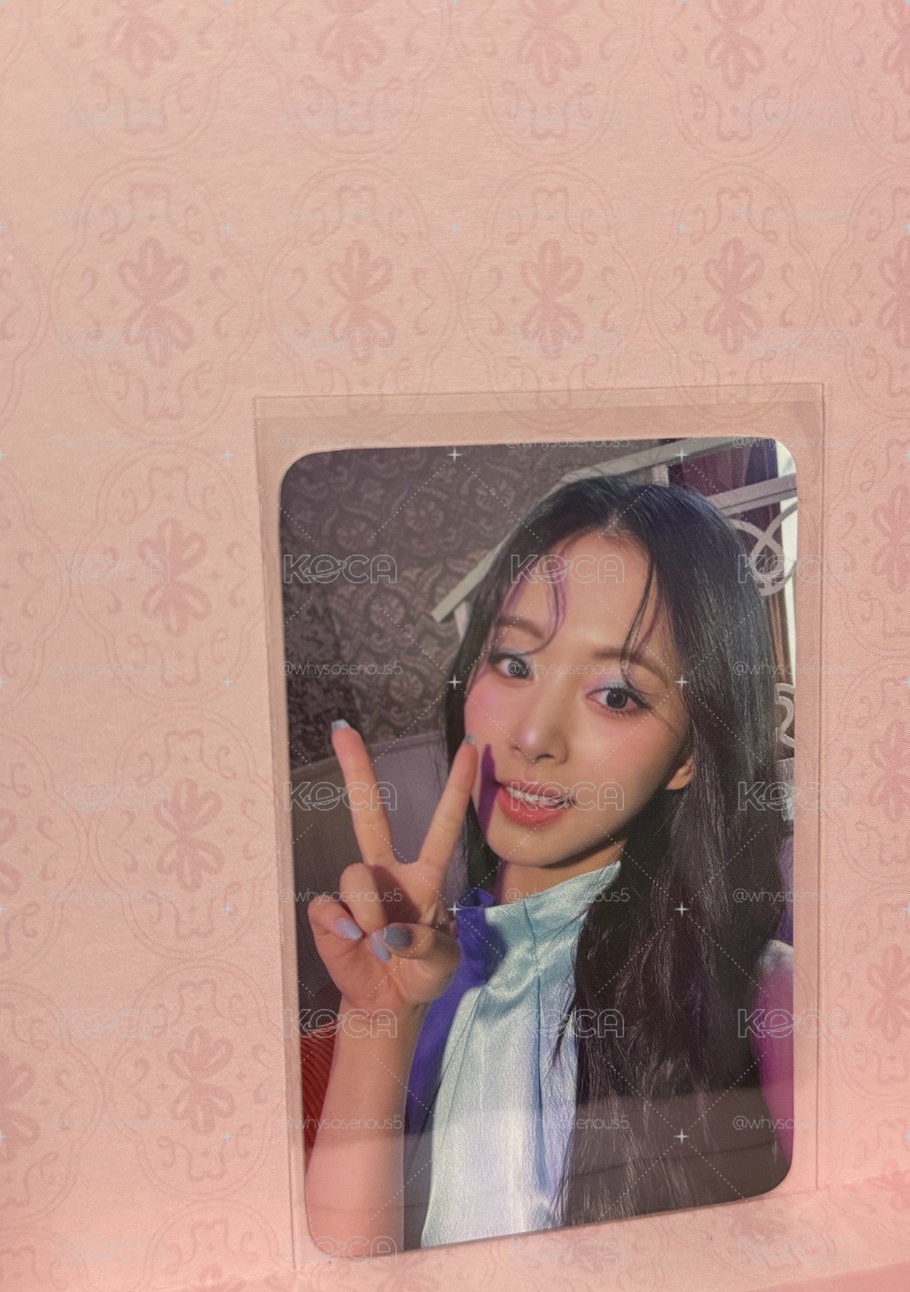 Tzuyu solo 藍色造型