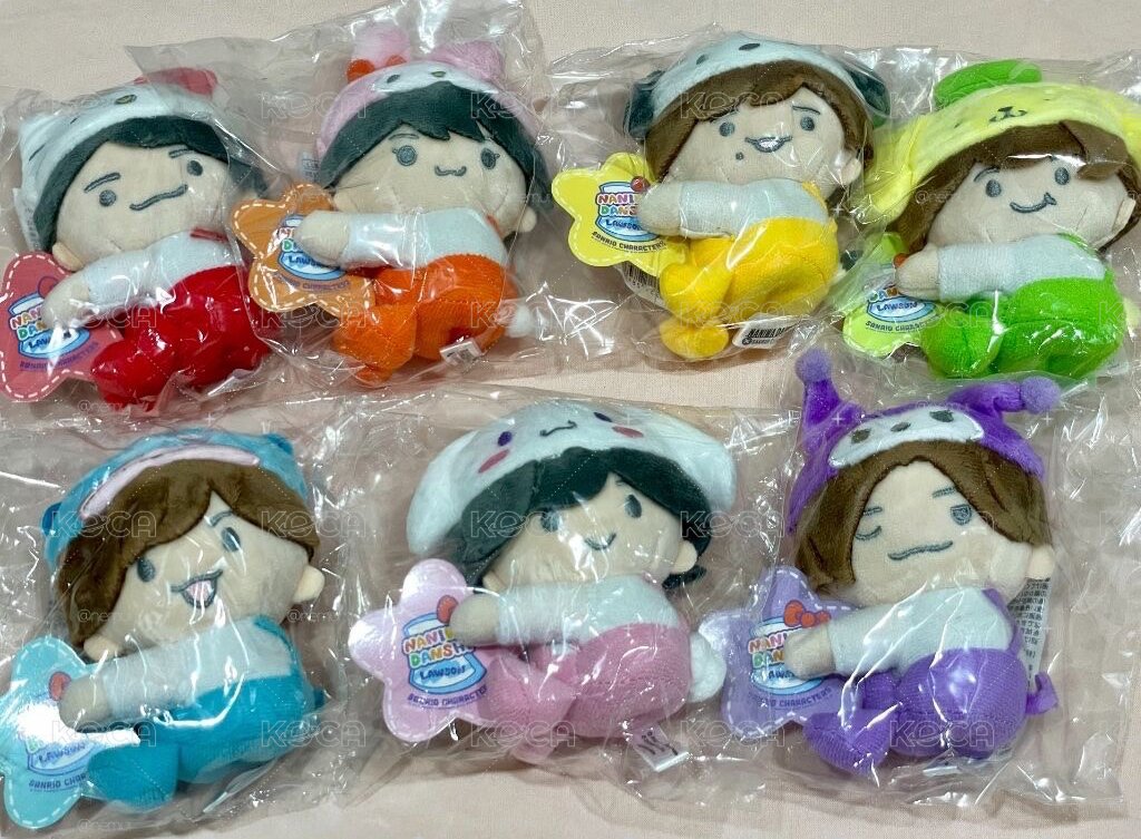 なにわ男子 lawson聯名娃一組