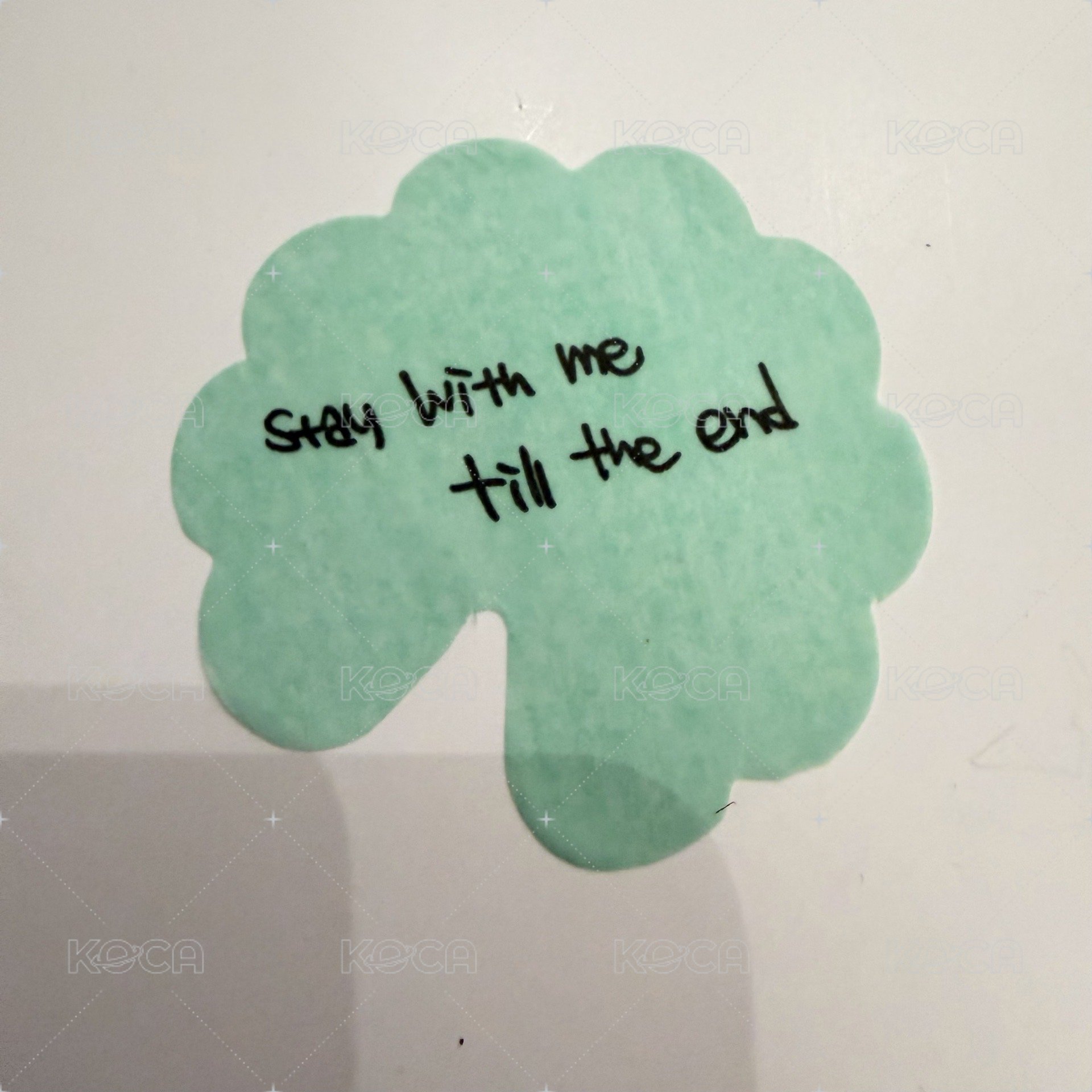 stay with me till the end