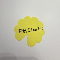 黃/FAM ILOVE U