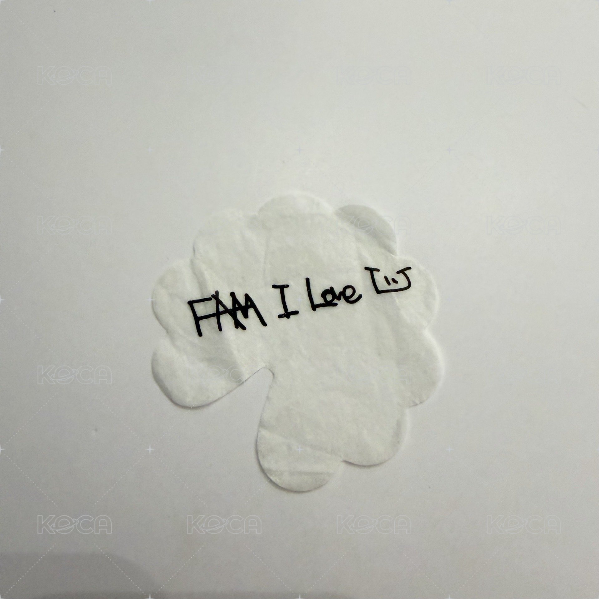 白/FAM ILOVE U