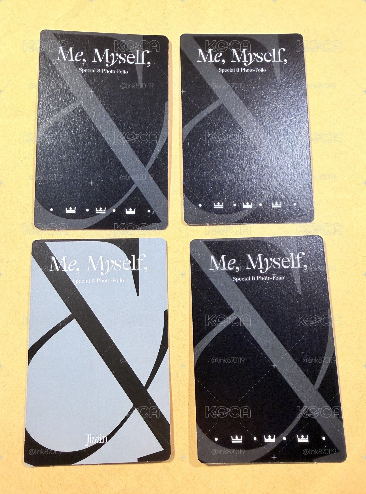 JIMIN 個人寫真 小卡 Me, Myself,