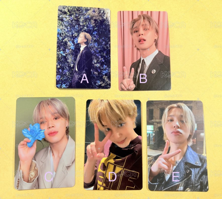JIMIN MUSE WVS 環球 特典卡 專輯卡