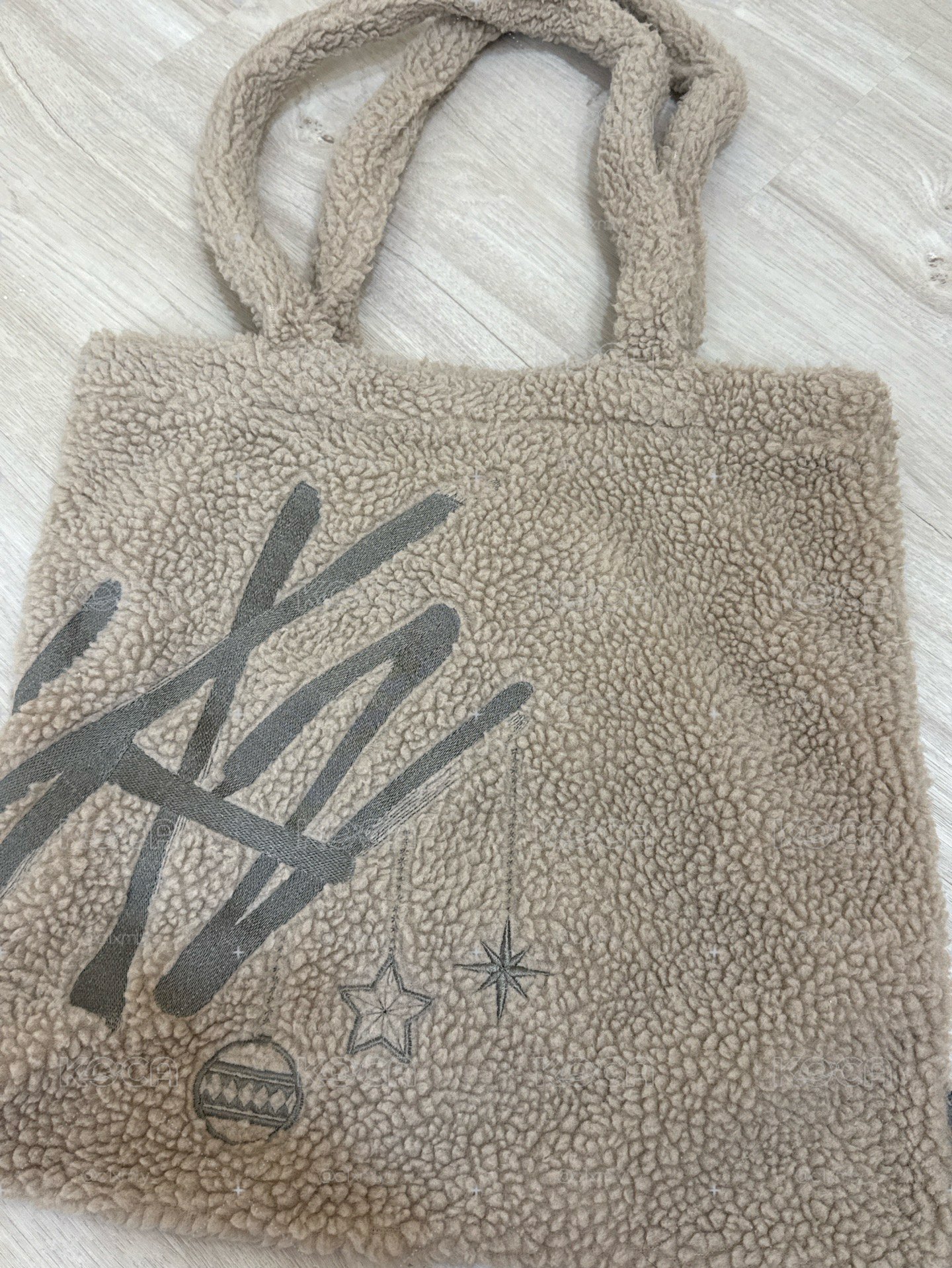 SKZ 聖誕毛絨袋子