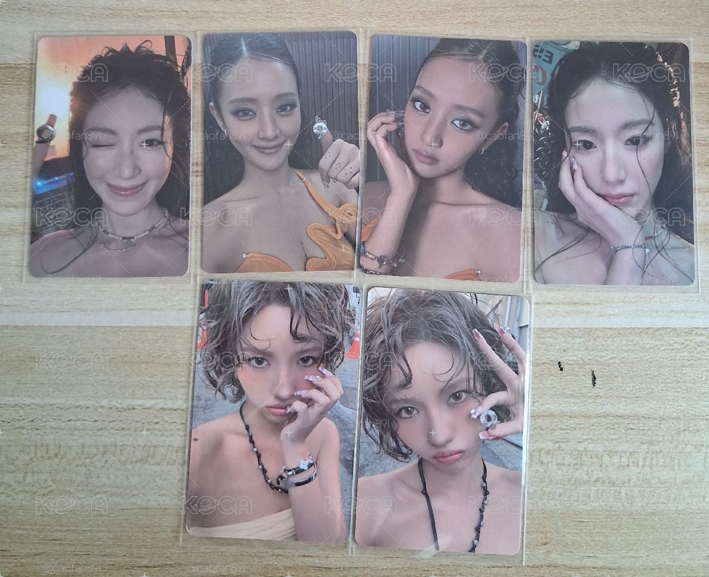 迷九快閃 周邊卡 小卡set 妮娟刷