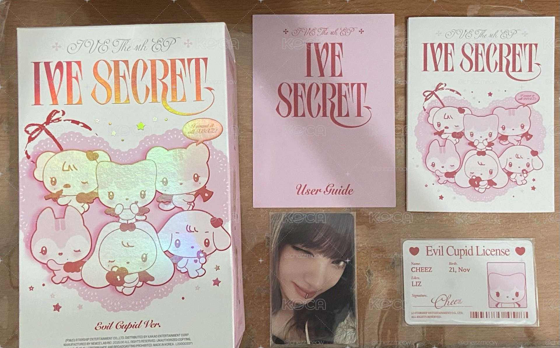 SECRET 全專 Cupid ver Liz
