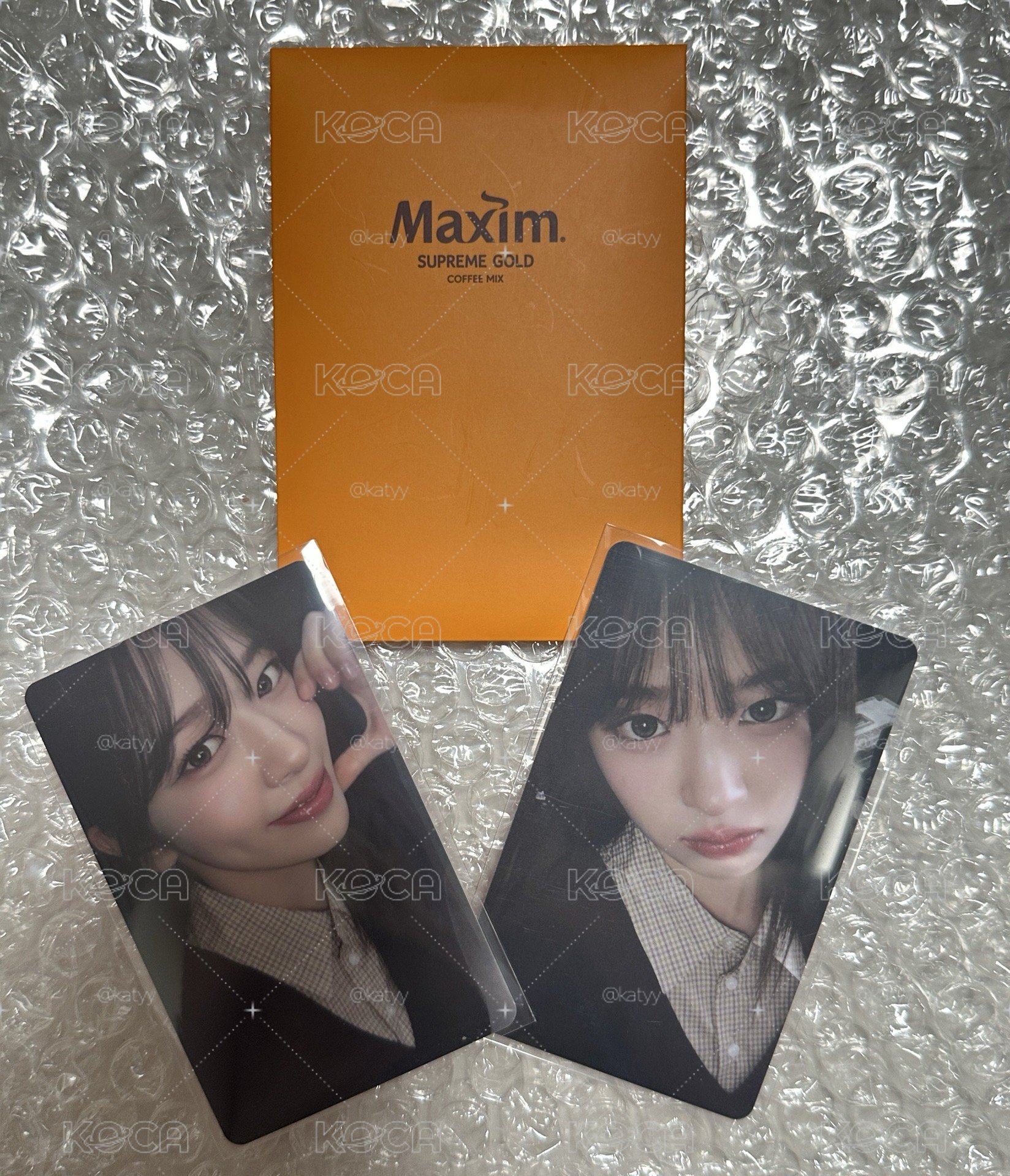 現貨 安 MAXIM 最新咖啡小卡 1張 