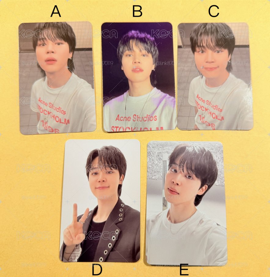 JIMIN FACE PST SW M2U 幸運卡