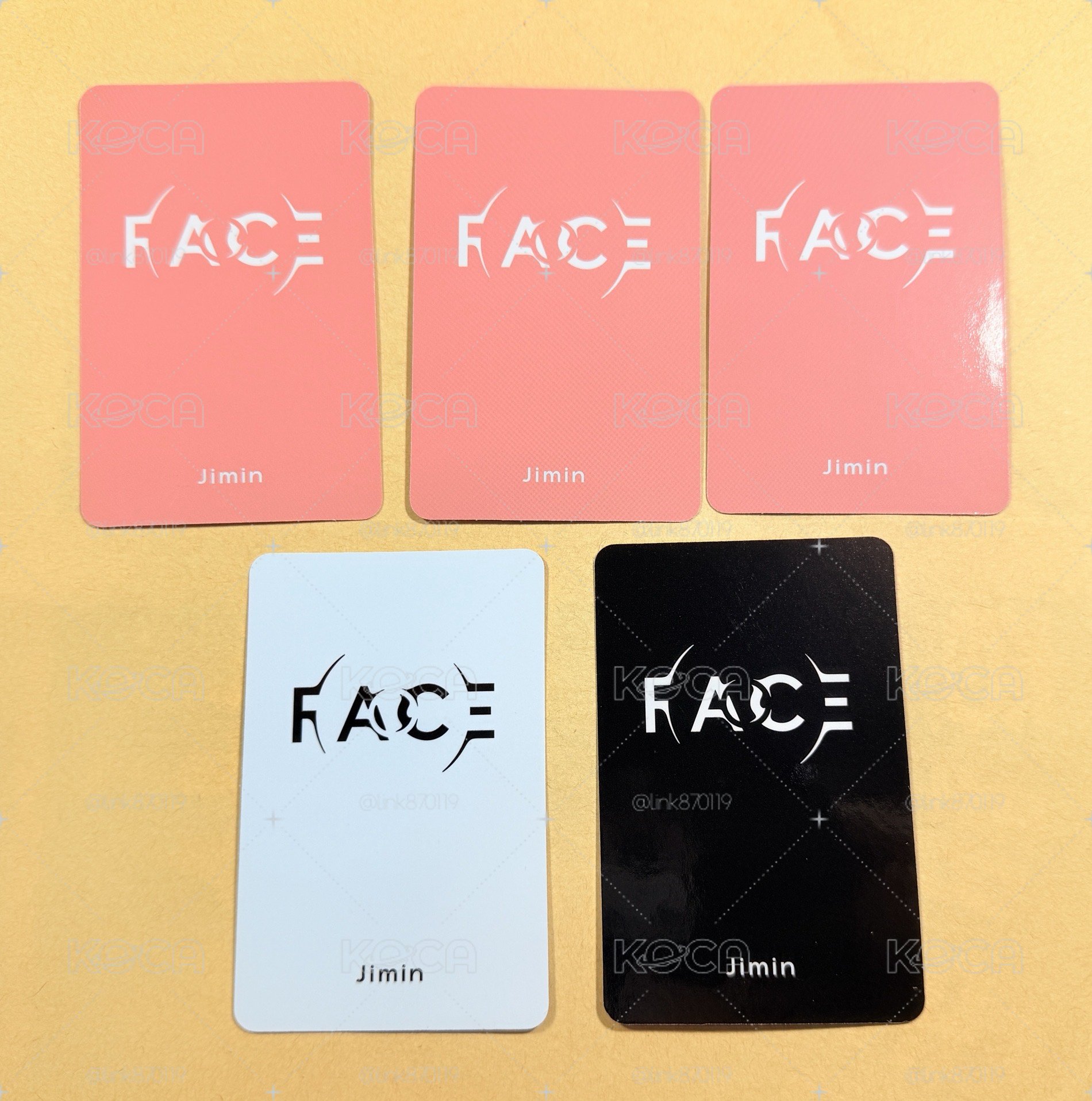 JIMIN FACE PST SW M2U 幸運卡