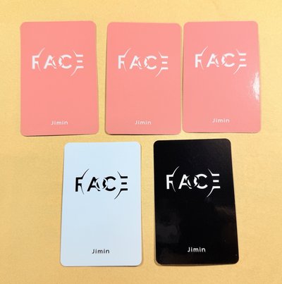 JIMIN FACE PST SW M2U 幸運卡