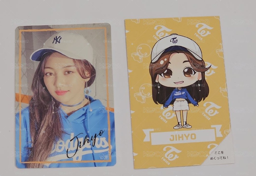 TWICE 2018 TWICELAND ZONE2：Fantasy Park 卡貼+票根 JIHYO 