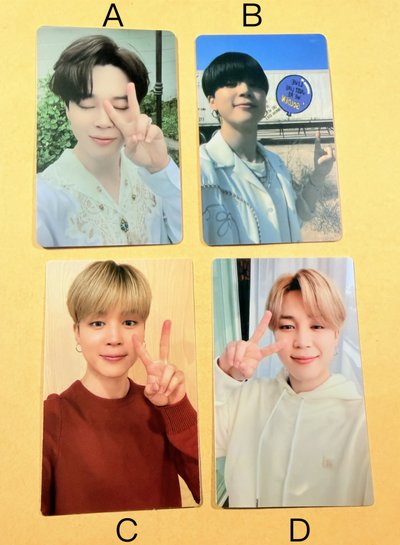 JIMIN Butter BE PST M2U SW 幸運卡