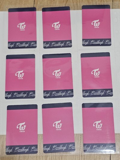 TWICE Breakthrough 全員+團卡