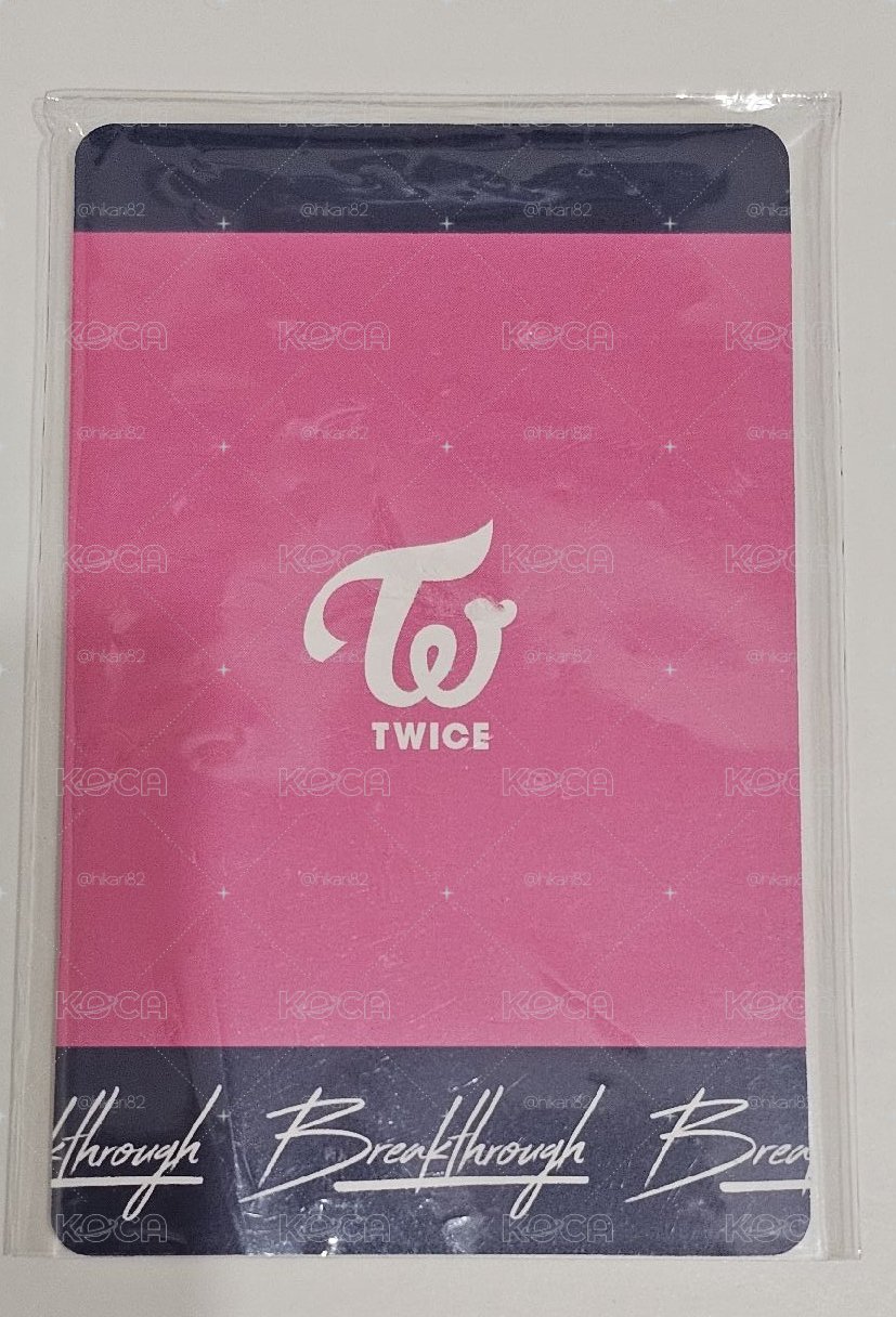 TWICE Breakthrough 全員+團卡