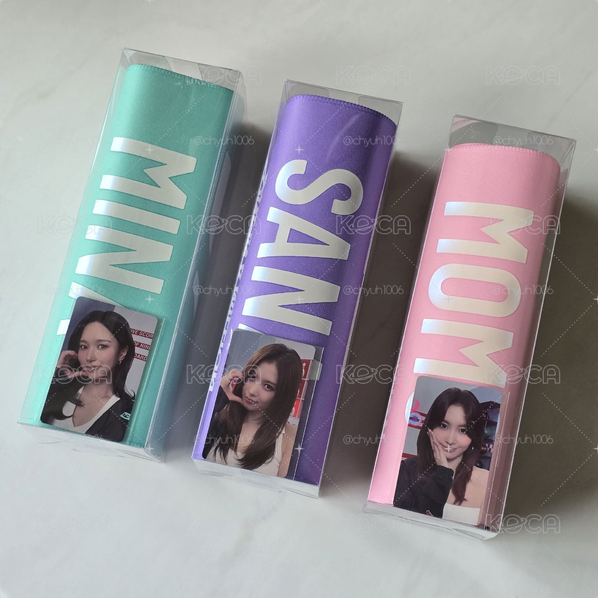 TWICE新國立手幅：MISAMO MINA SANA MOMO