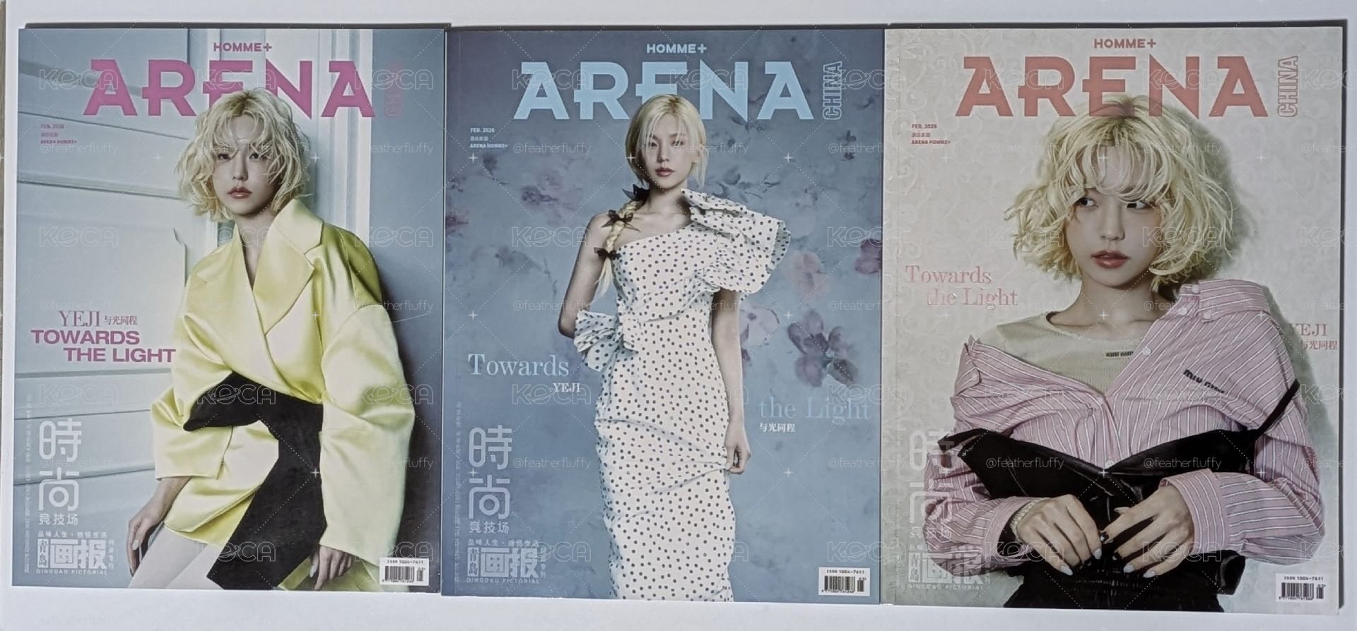 【僅拆檢】🐈‍⬛志 ARENA Homme+｜B版雜誌