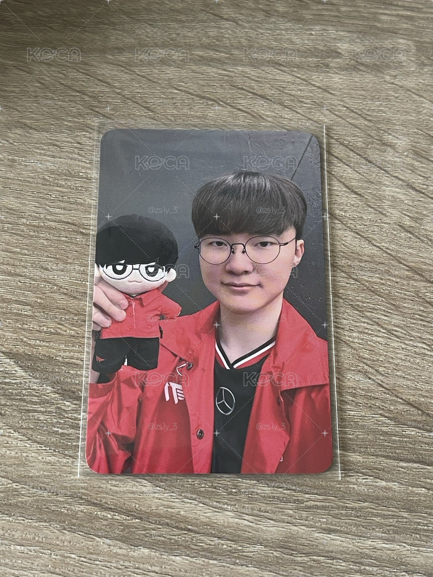 Faker 20cm二代人形娃卡