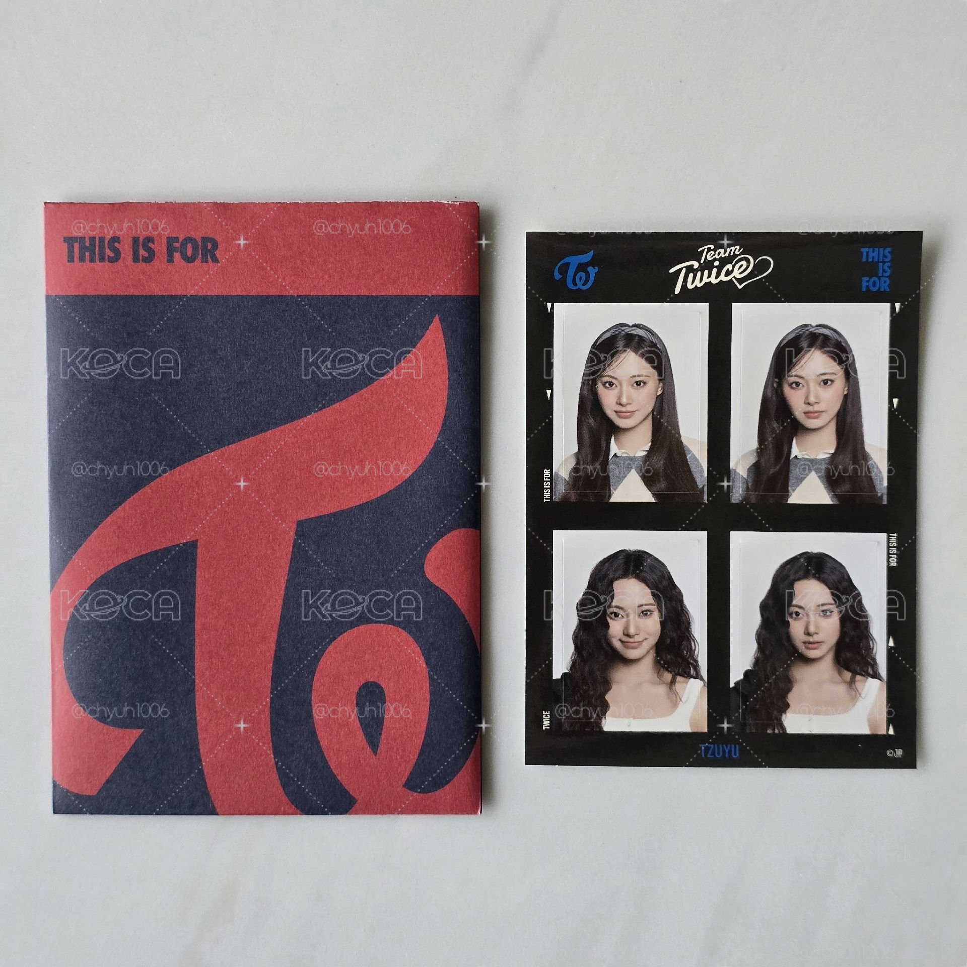 TWICE新國立證件貼：子瑜