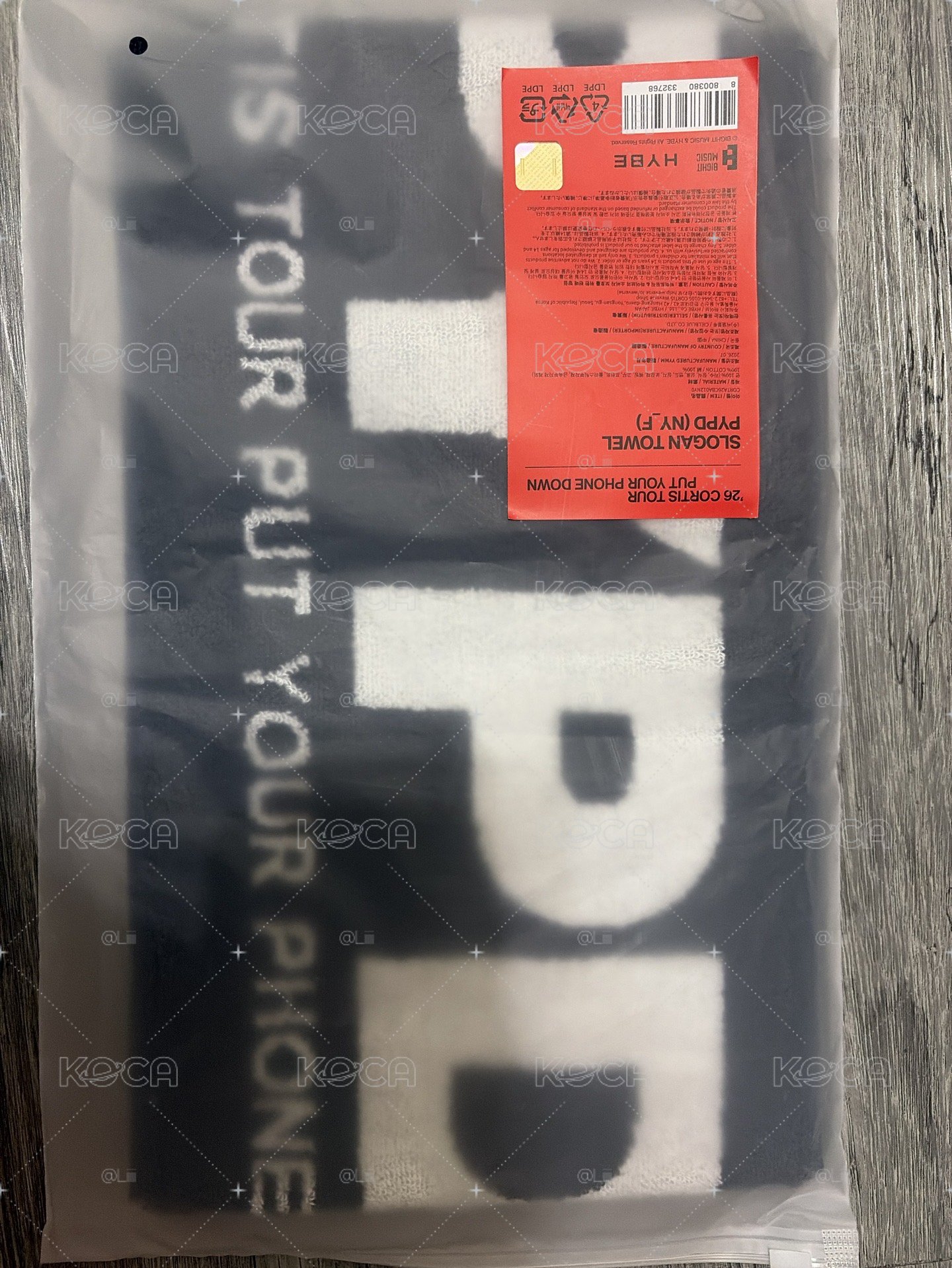 PYPD 毛巾 現貨