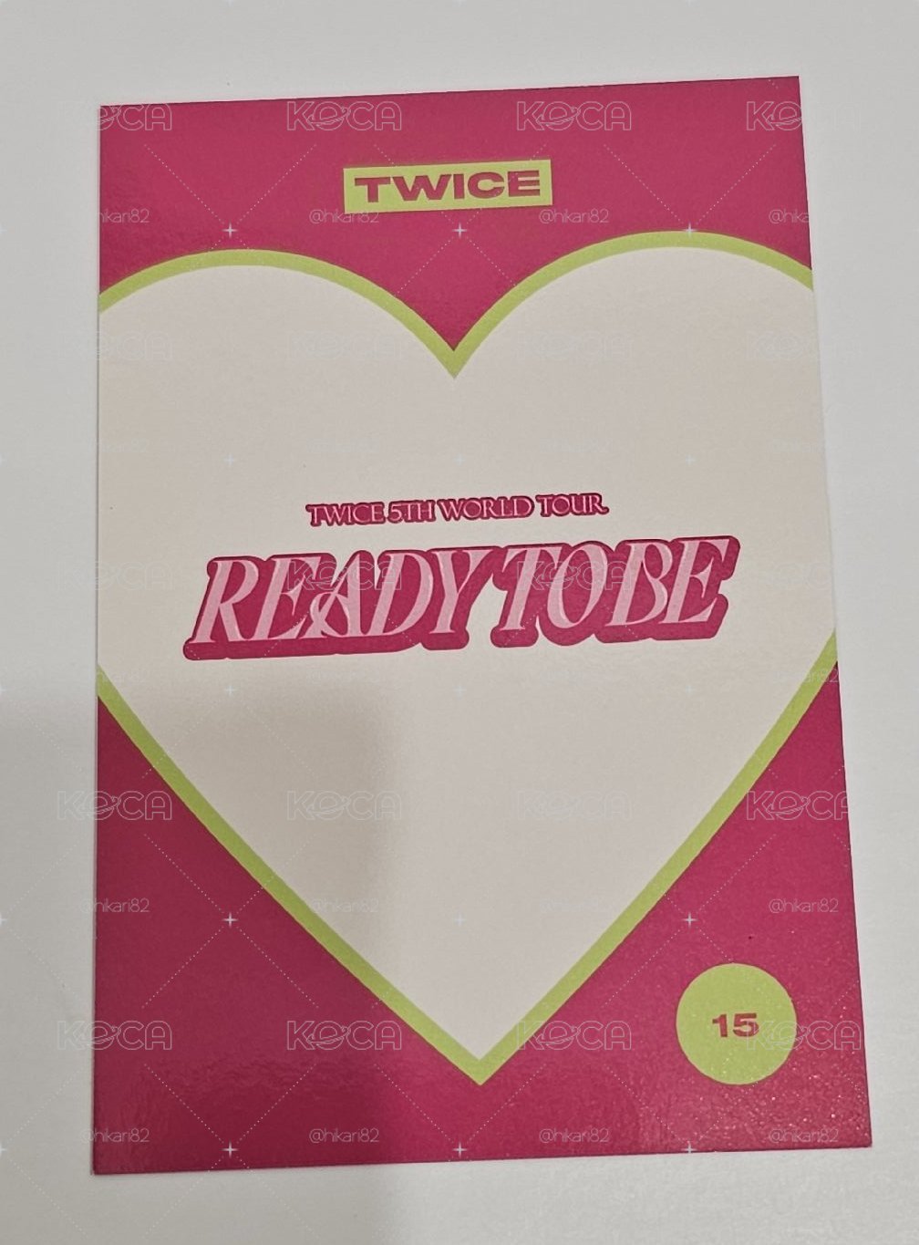 TWICE 2023 5th World Tour “READY TO BE” MINA 