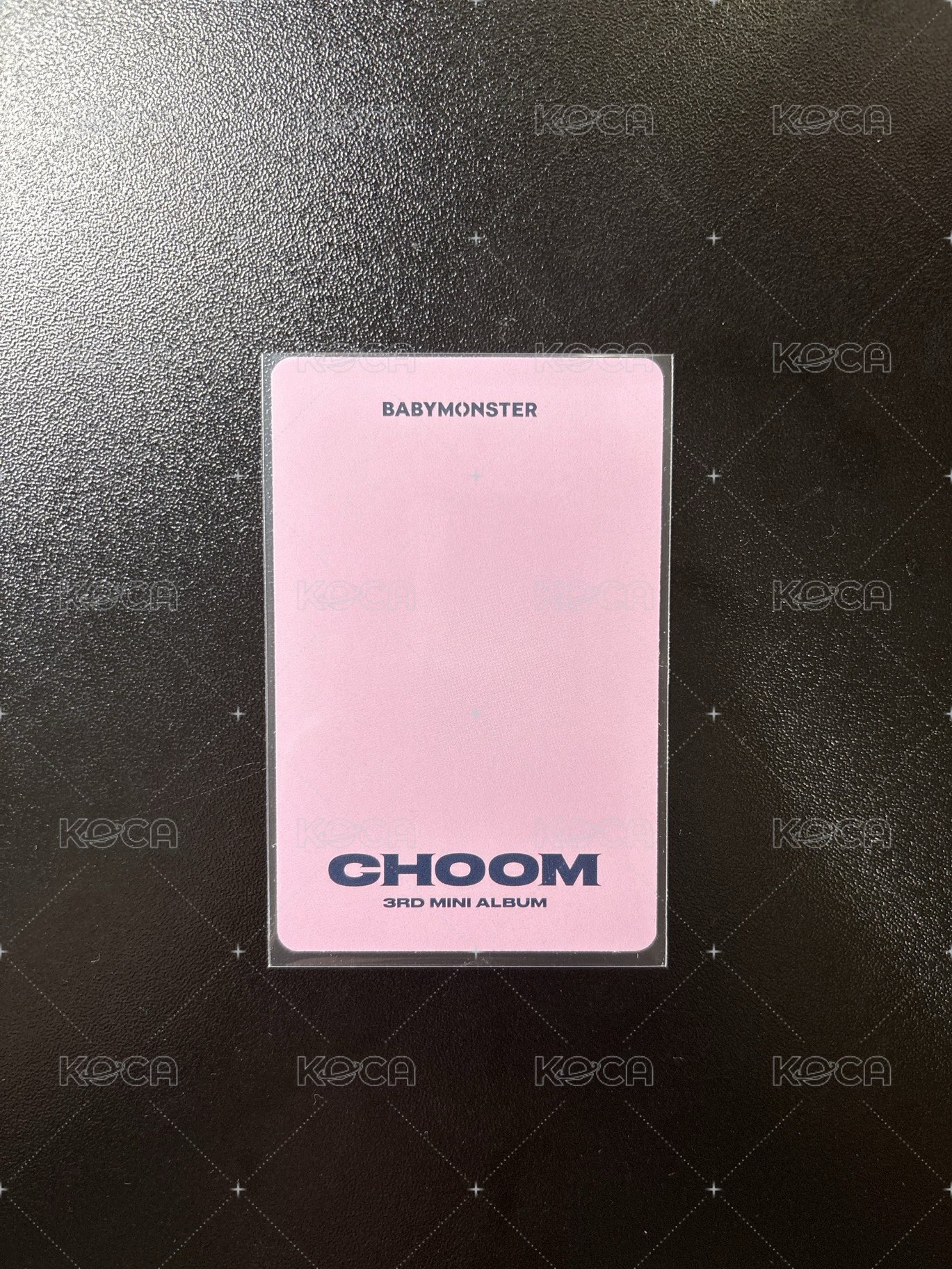 춤 (CHOOM) 單封 專輯卡 （微損）