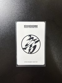 춤 (CHOOM) PVC拉鏈收納袋 周邊卡 （微損）