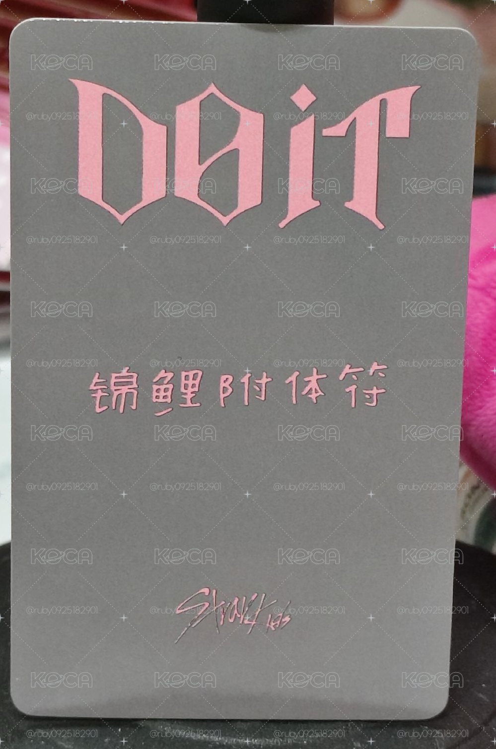 錦鯉附體符旻 中背