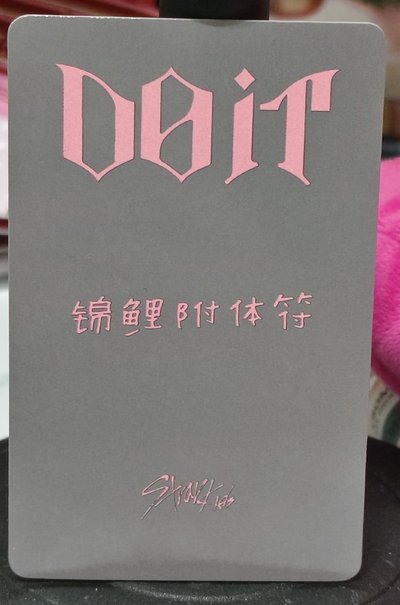 錦鯉附體符旻 中背