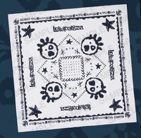 Lollapalooza 頭套頭巾 White ver.