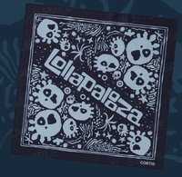 Lollapalooza 頭套頭巾 Navy ver.