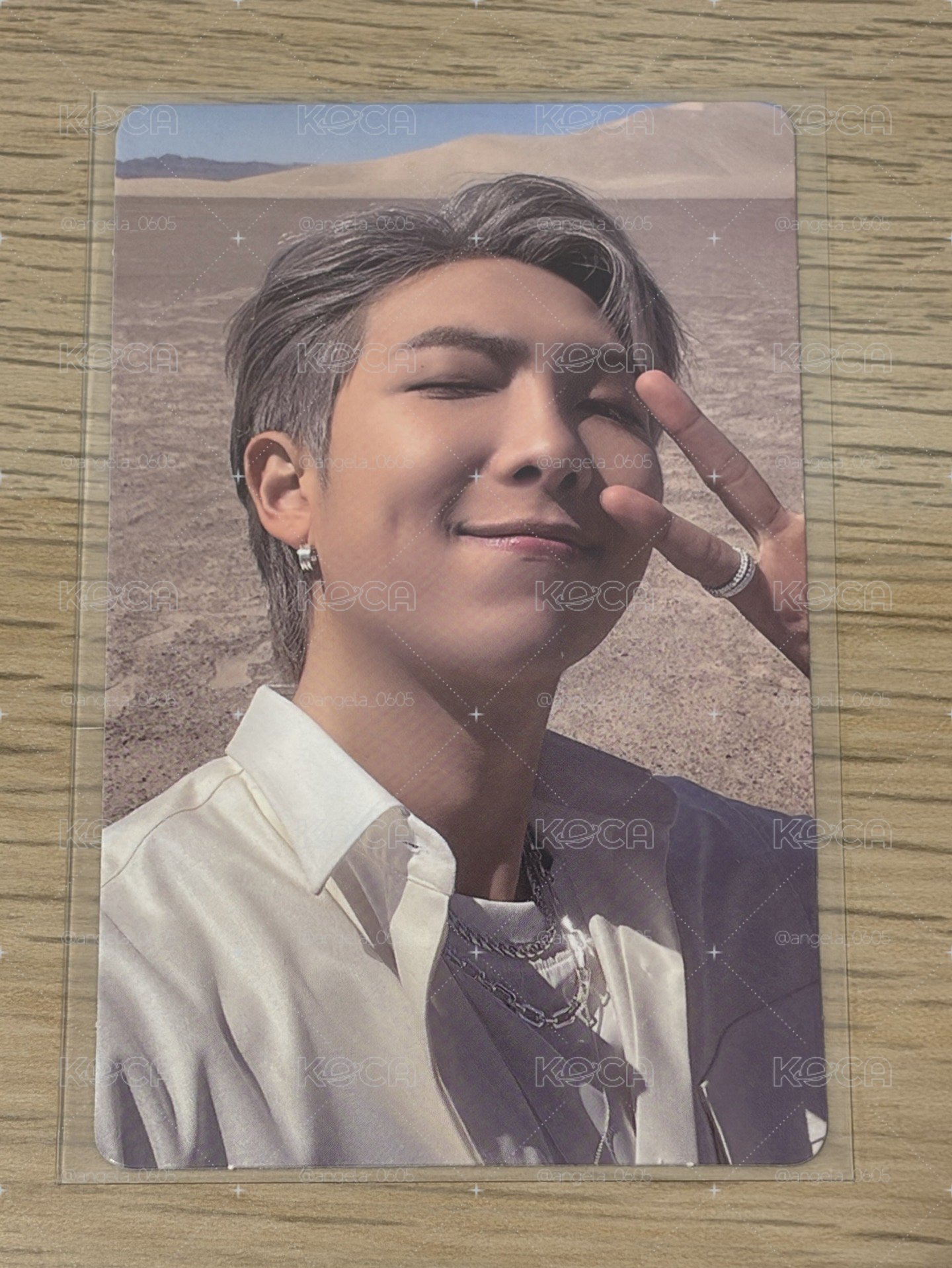 BTS RM Proof wvs 特典卡 Standard