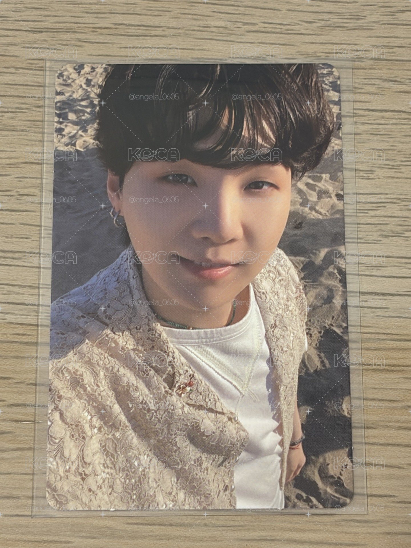 BTS SUGA Butter 專輯卡 Peach