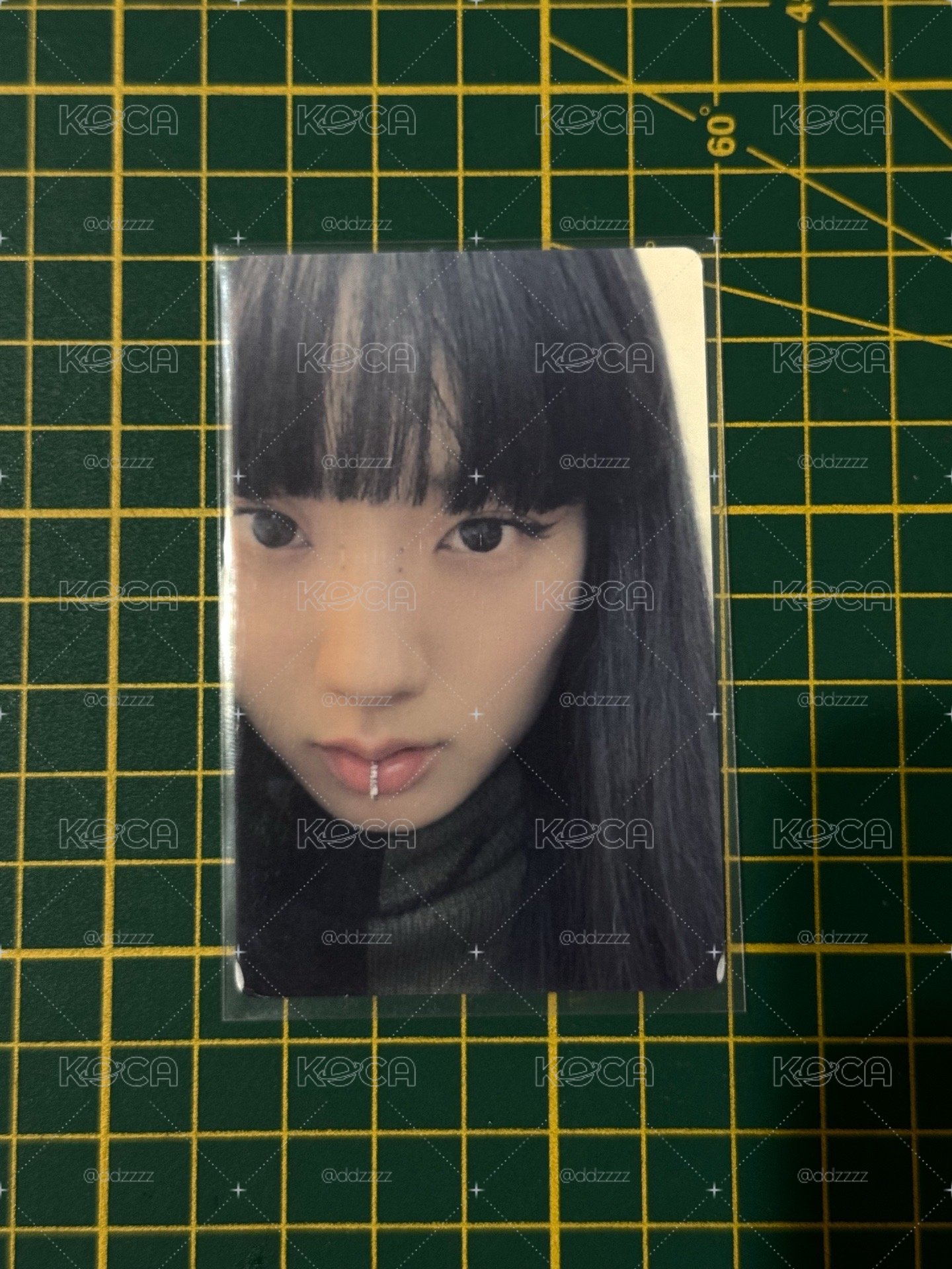 blackoink jisoo born pink特典卡